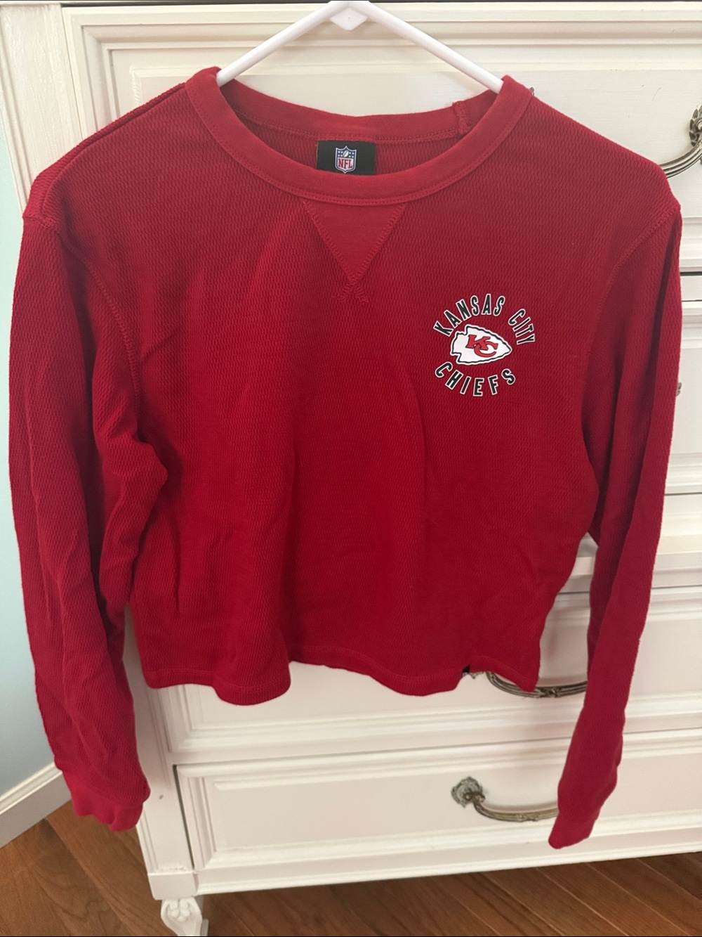 NFL Kansas City Chiefs Red Crewneck Pullover